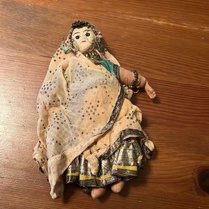 Vintage Hindu Doll 7”